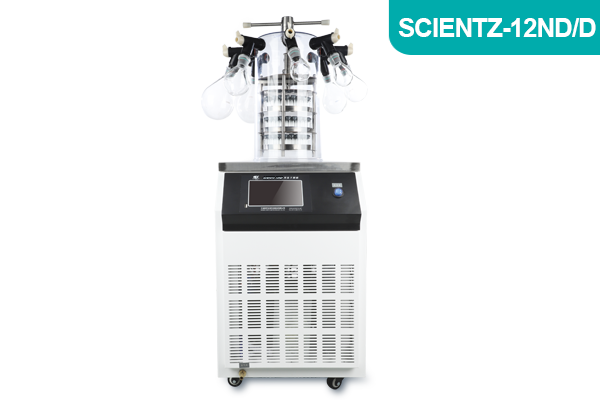 寧波新芝生物科技壓蓋多歧管型冷凍干燥機(jī)SCIENTZ-12ND/D