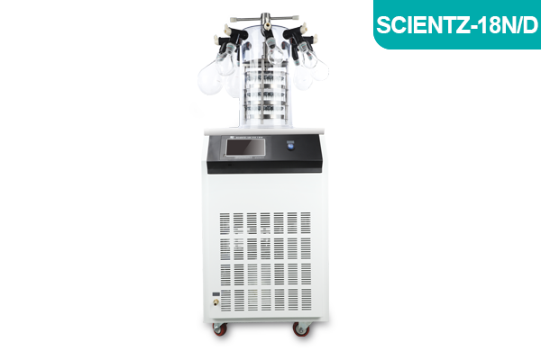 寧波新芝生物科技壓蓋多歧管型冷凍干燥機(jī)SCIENTZ-18N/D