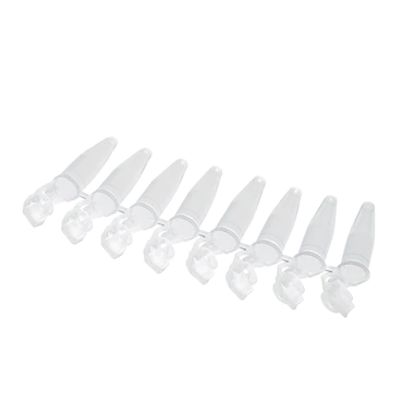 艾本德Eppendorf PCR Tubes, 0.2 mL, PCR 潔凈級(jí), 8 聯(lián)管，120 ?條 （960 個(gè)單管）